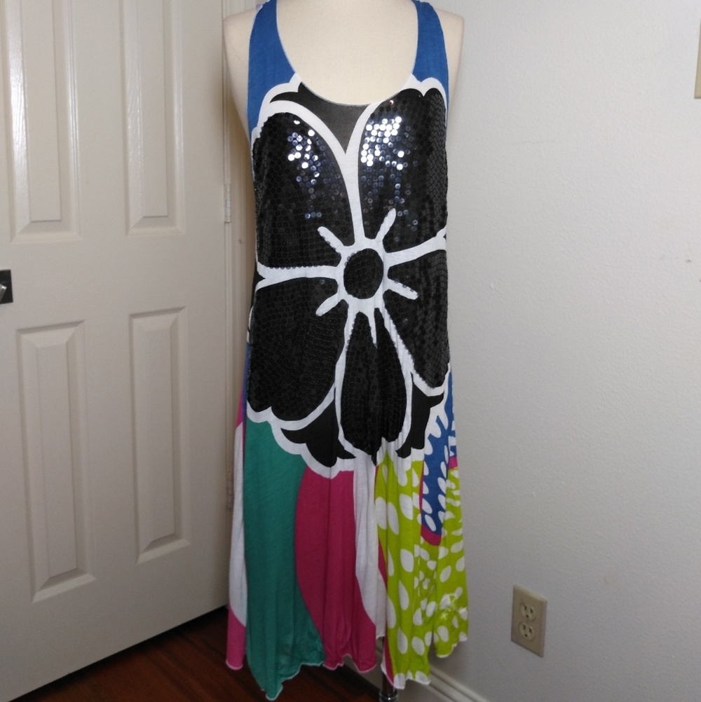 Ringspun Sundress Multi Print Sz. S